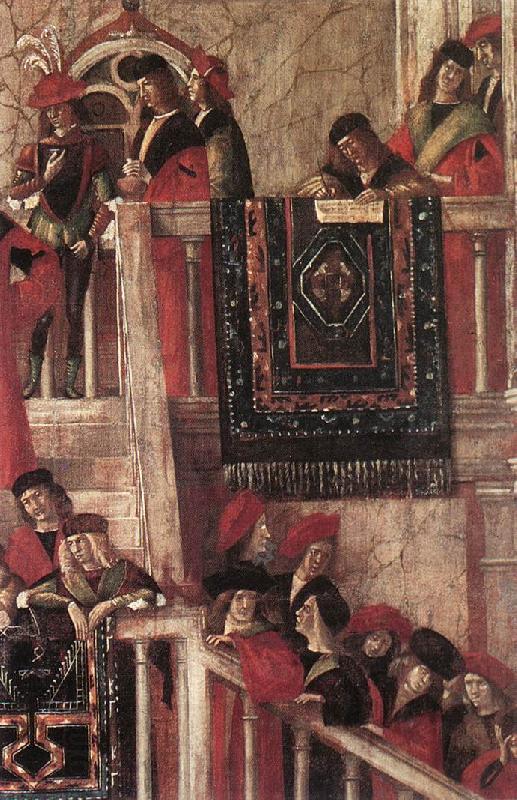 CARPACCIO, Vittore Meeting of the Betrothed Couple (detail) dfg China oil painting art